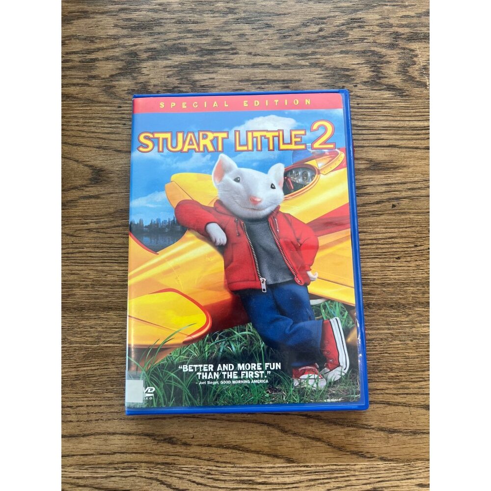 Stuart Little 2 DVD 2002 Family Adventure Geena Davis Hugh Laurie Pre-Owned